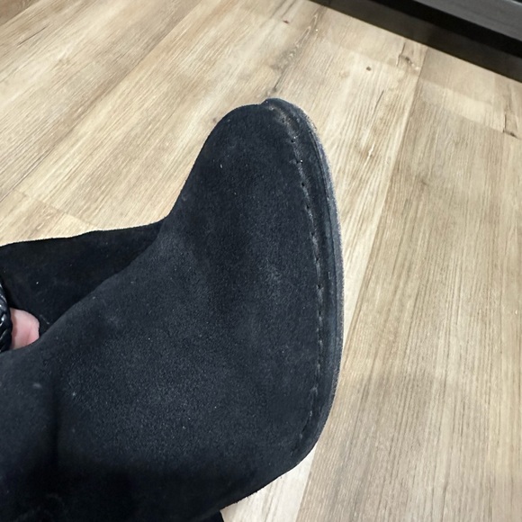 Frye  Margareth  suede  braided booties  in good condition Sz 10 - Picture 8 of 11